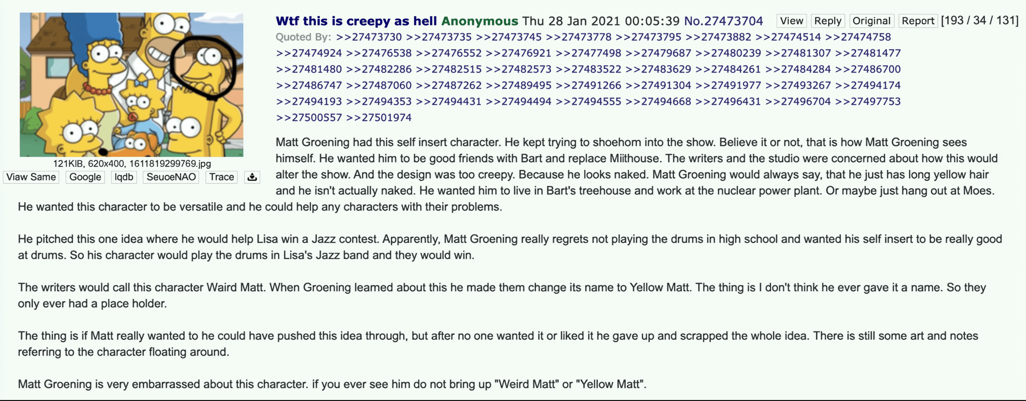 4chan post about Graggle